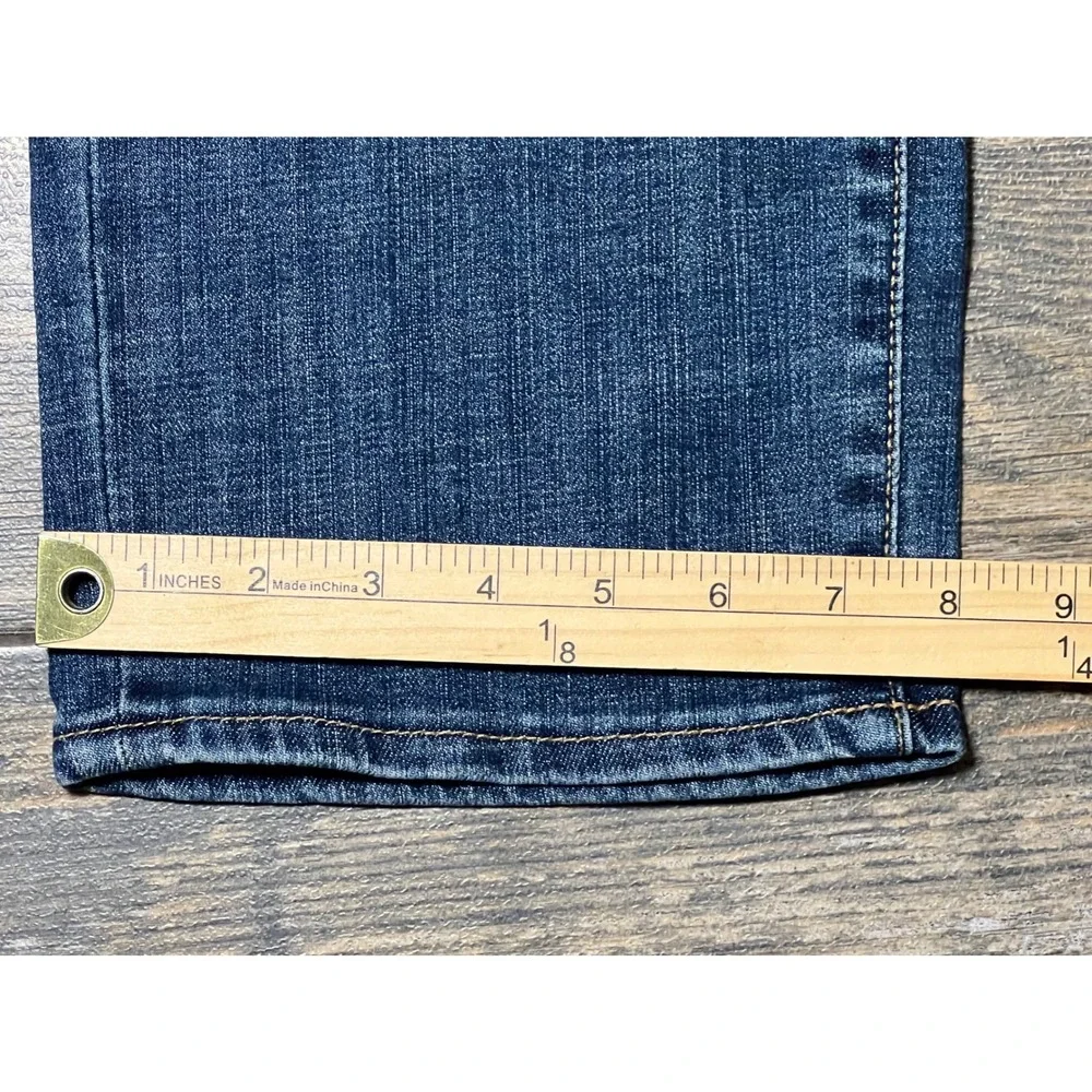 Lucky Brand 410 Athletic Slim Mens Jeans 38x30 Blue Denim Stretch Western‎ Stack